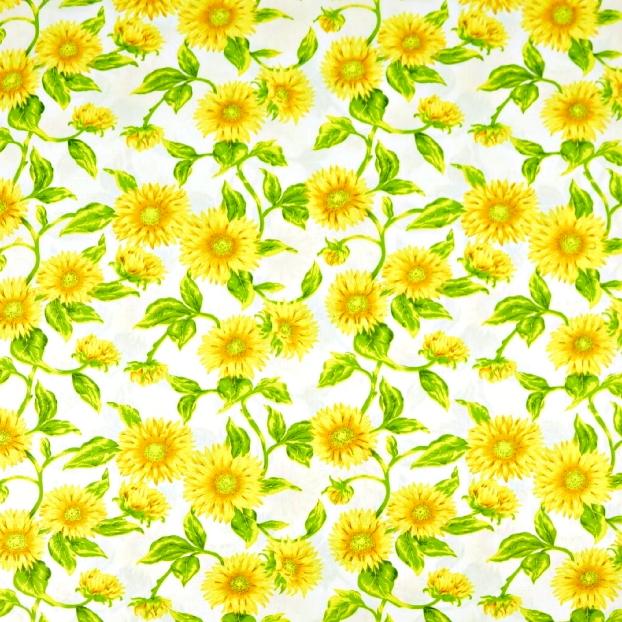 Tissu tournesol 50x70 cm